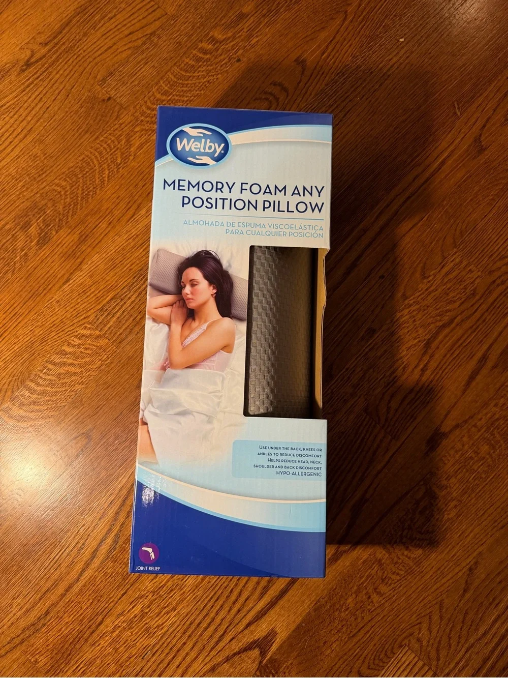 Memory Foam Any Position Pillow - Gray